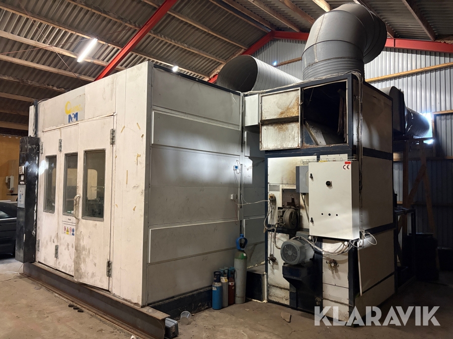 Komplet malerkabine/sprøjtekabine Carmat Nim til biler