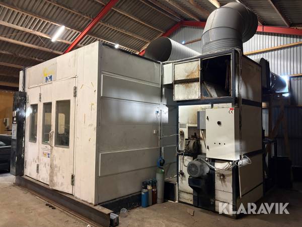 Komplet malerkabine/sprøjtekabine Carmat Nim til biler