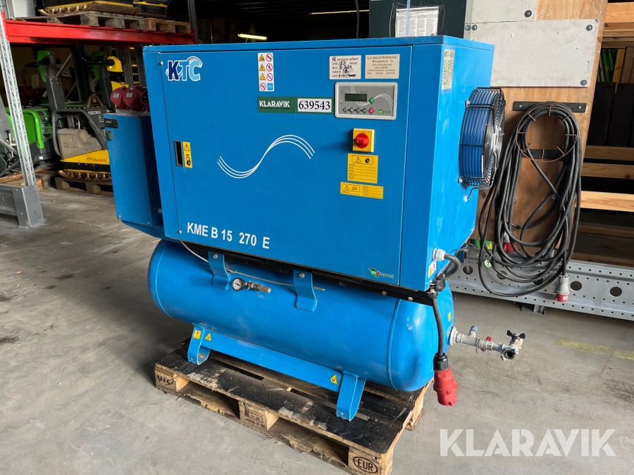 Skrue Kompressor KTC KME B 15 270E