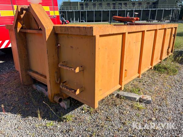 Ståltank/container til vand