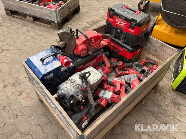 Assorteret håndværktøj - 1 palle