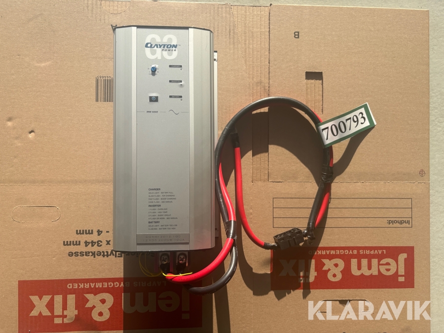 Inverter Clayton G3 COMBI 2012-100
