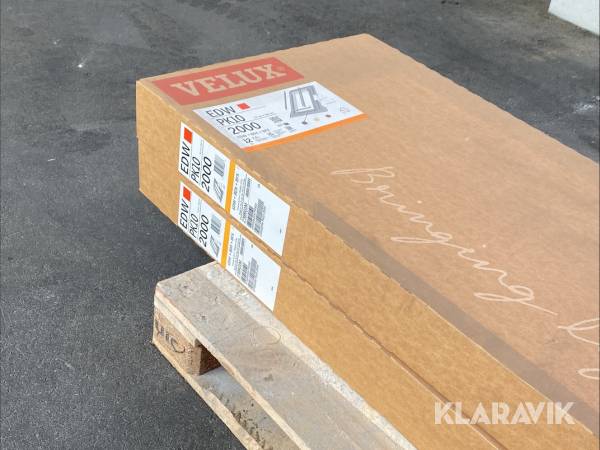 Inddækninger Velux EDW PK10 2000 2 styk