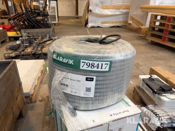 Installationsmaterialer Schneider Electric datakabel, flexrør og installationsrør
