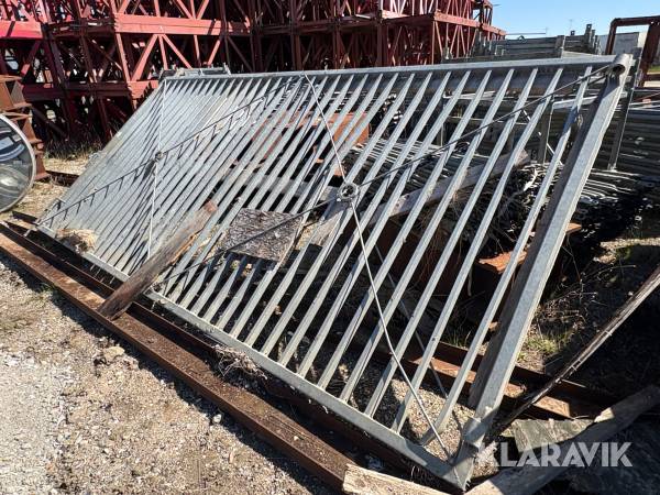 Låge galvaniseret stål