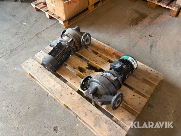 Centrifugalpumper med elmotor Grundfos Blieflux 2 styk
