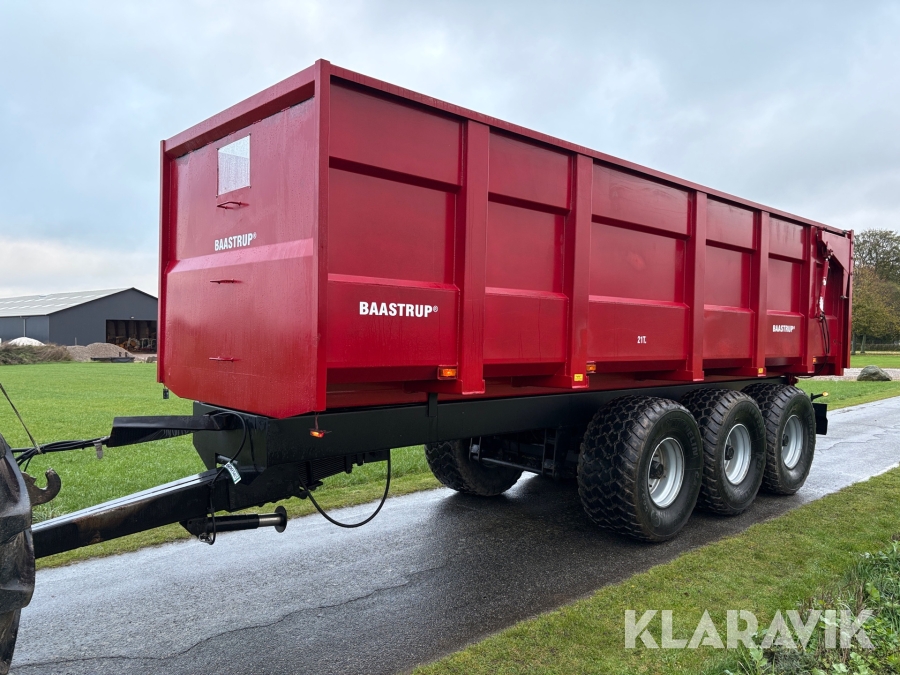 Tipvogn Baastrup 21 tons