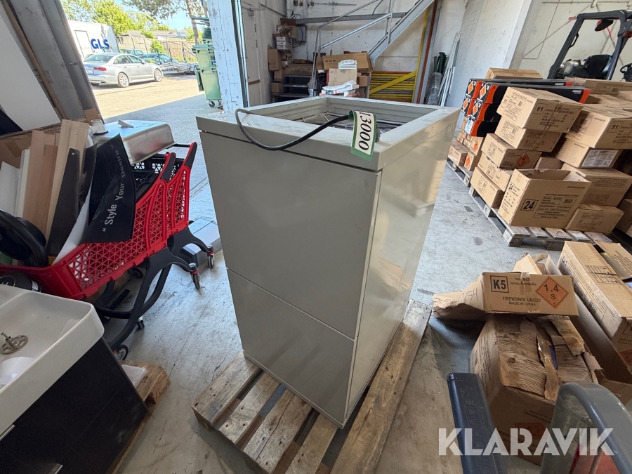 Klimakabinet Hess Fabrikker FV-15 N med ventilator og varmeflade