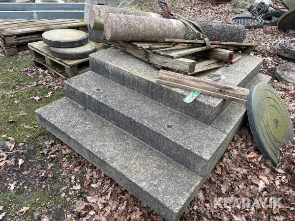 Trappesten og cylindere