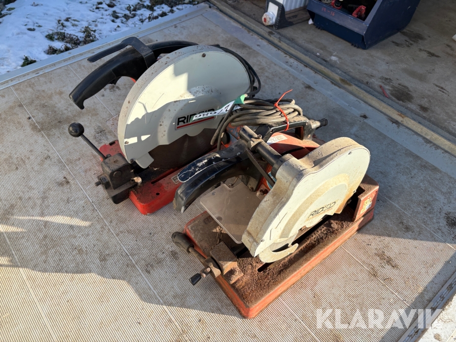 Metalafkortere Ridgid 590 - 2 styk