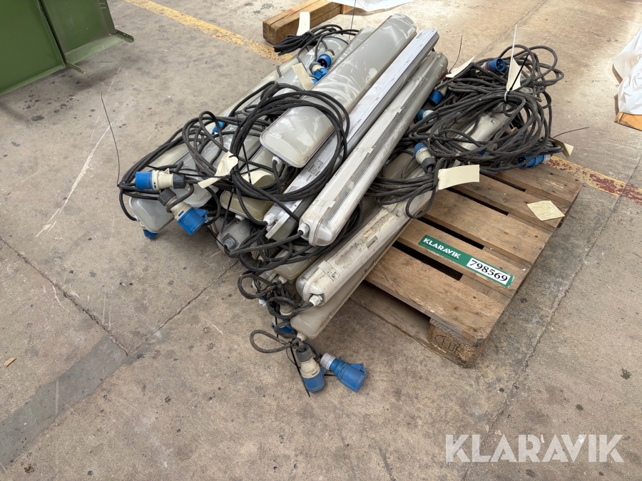 Led armaturer Malmbergs Work LED Ca. 20 styk