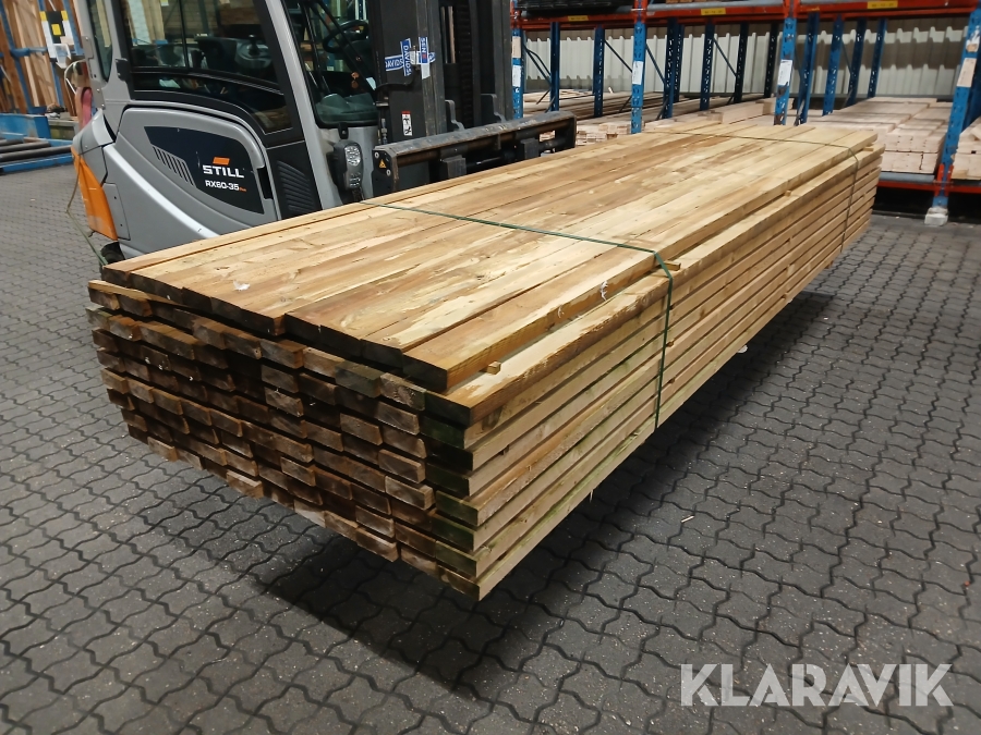 Trykimprægneret reglar/planker kvinta