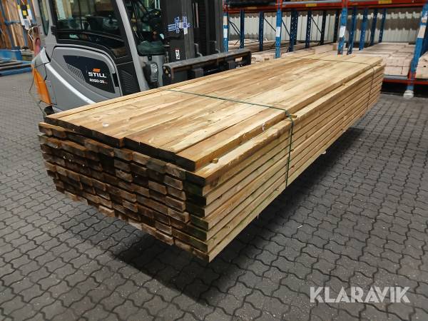 Trykimprægneret reglar/planker kvinta