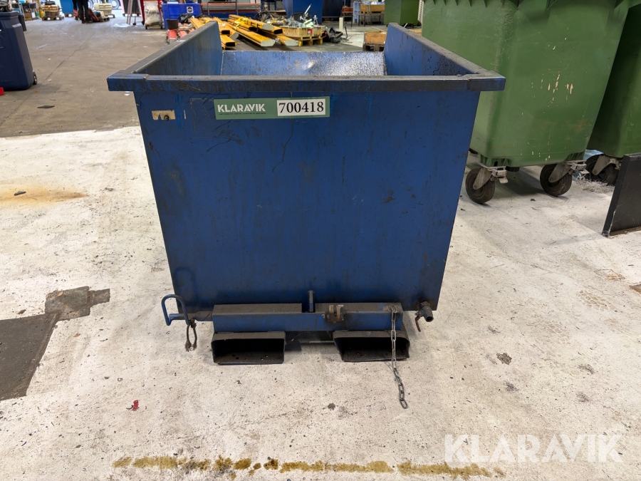 Metalaffaldscontainer Consiglio Tipping container