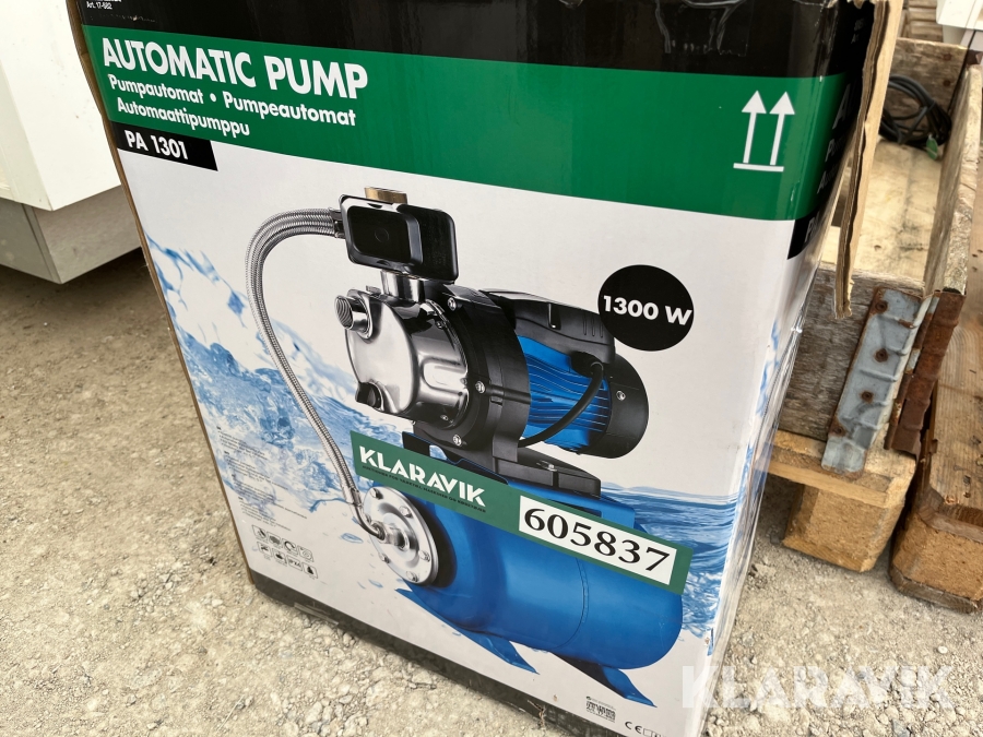 Biltema Vandværk / Auto pumpe