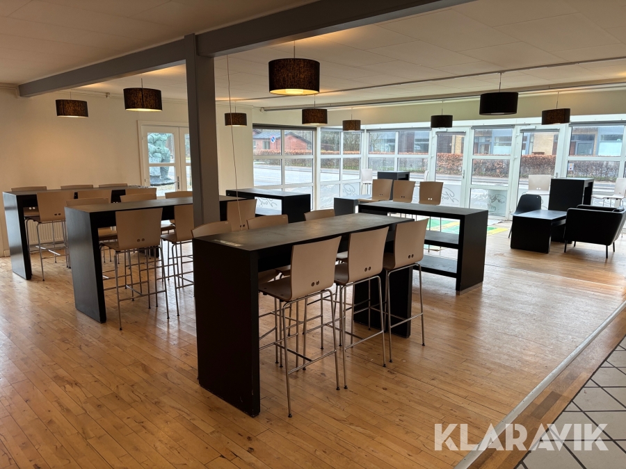 Barstole og borde Romas 25 styk barstole 7 styk bord +  mere