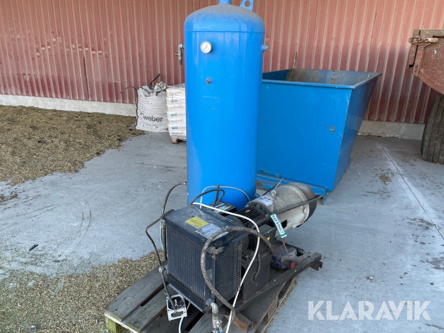 Kompressorer Hydrovane 504 med beholder