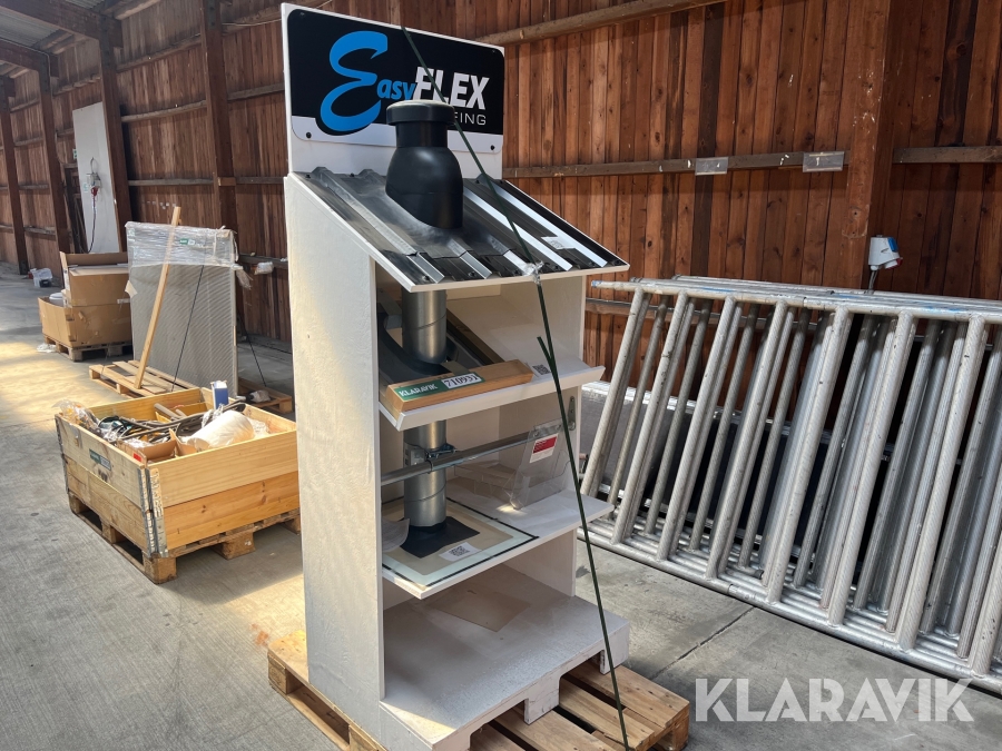 Display med taghætte Easyflex