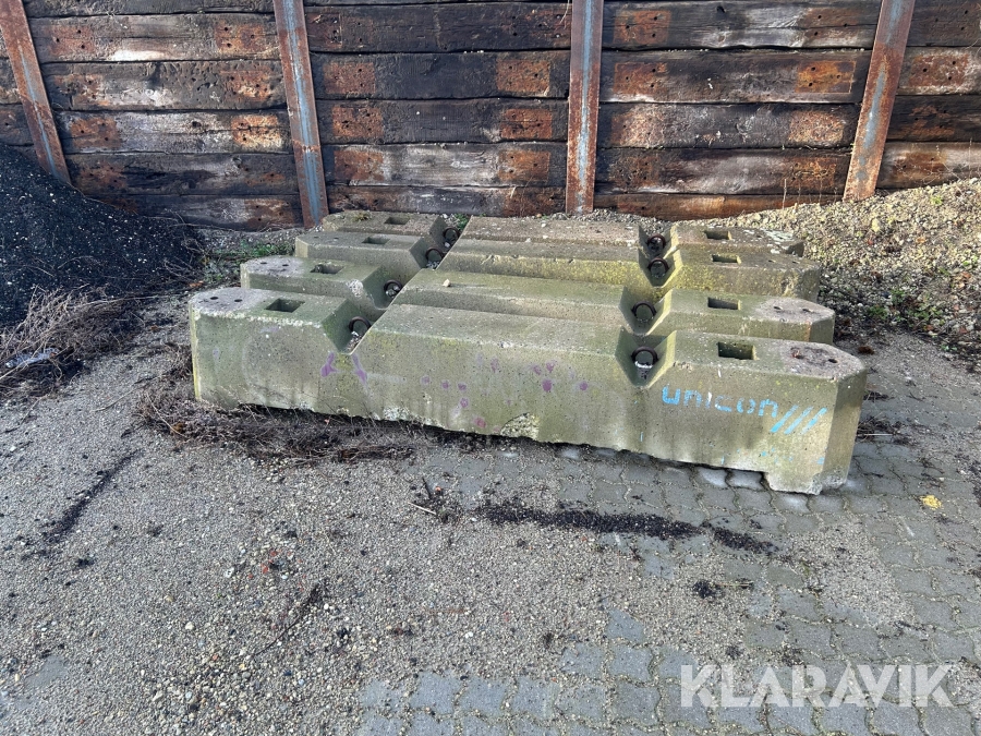 Hoffmann klodser 4 stk.