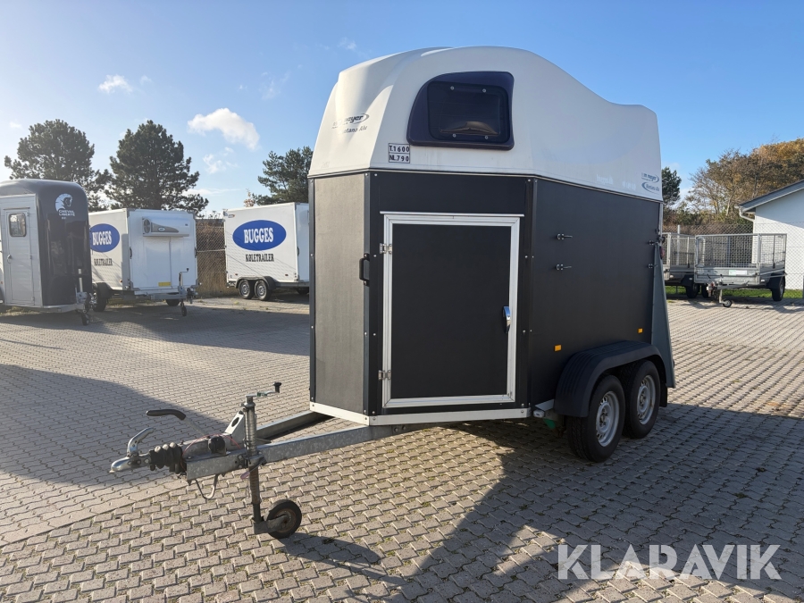 Hestetrailer WM Meyer 2000 kg til 2 heste