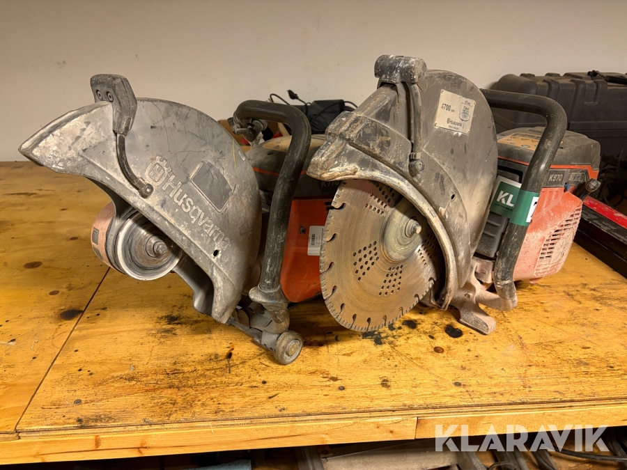 Kapsave Husqvarna K970 og K770 - 2 styks i alt