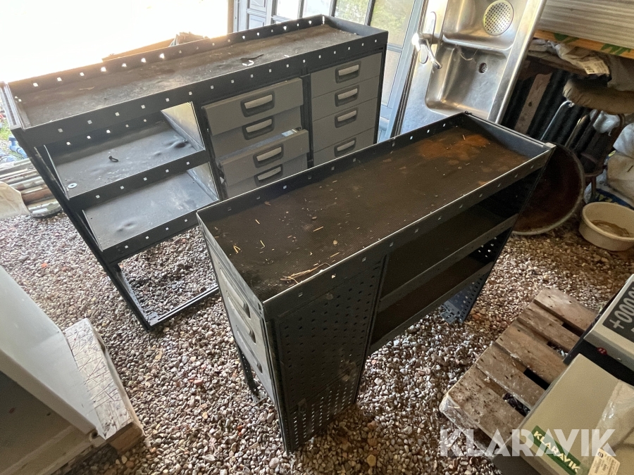 Reolsystem til varevogn Modul-system