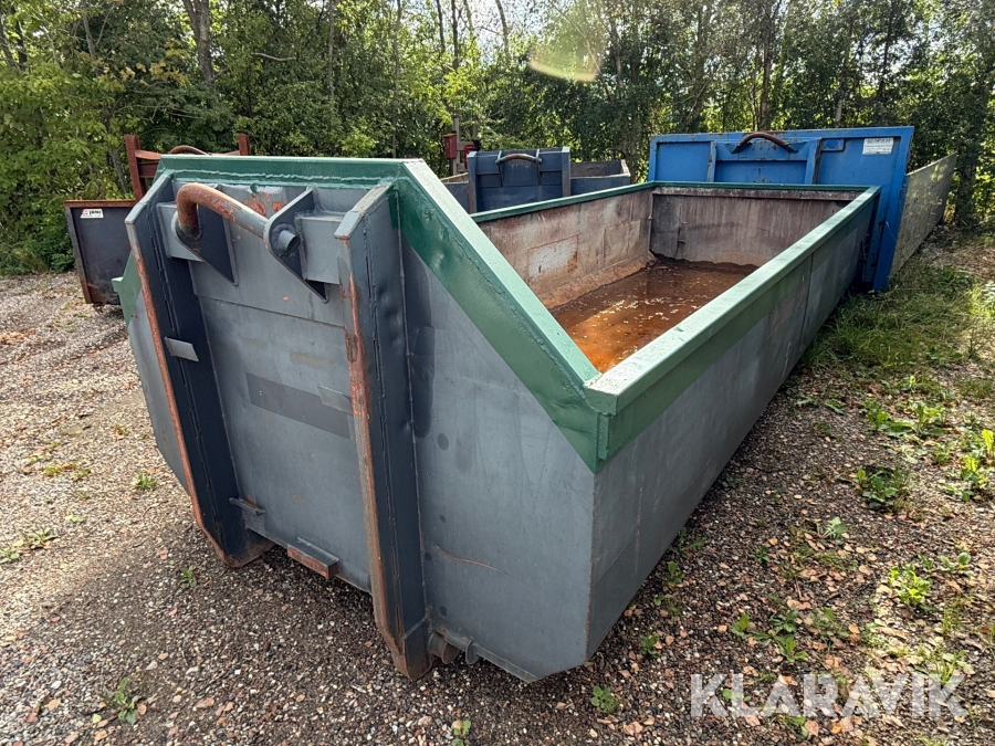 Container med kroghejs