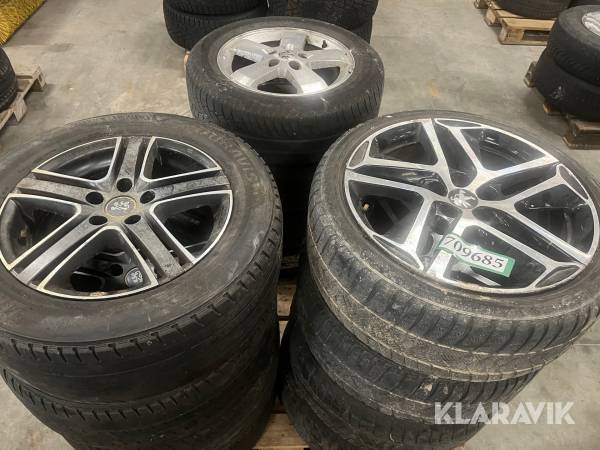 Alufælge Peugeot 3 sæt 12styk