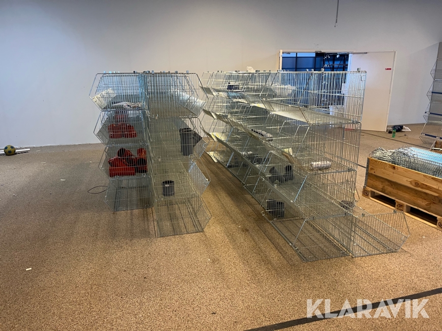 Værksteds/butik kurve 18 styk