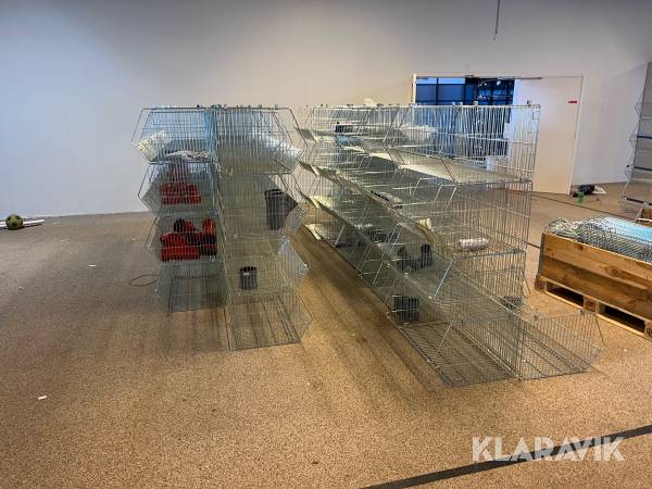 Værksteds/butik kurve 18 styk