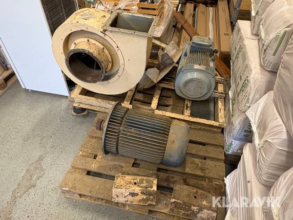 Ventilator og motorer Asea, Eberhard Bauer IEC 34-1, D GA4FG13-111/499 L