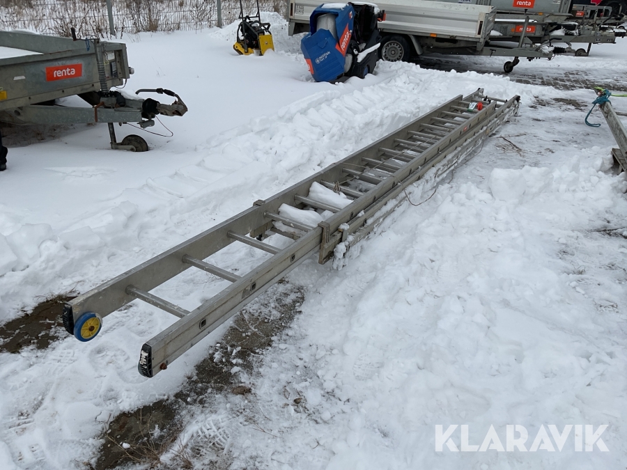 Tredelt hejsestige Jumbo 11,6 meter