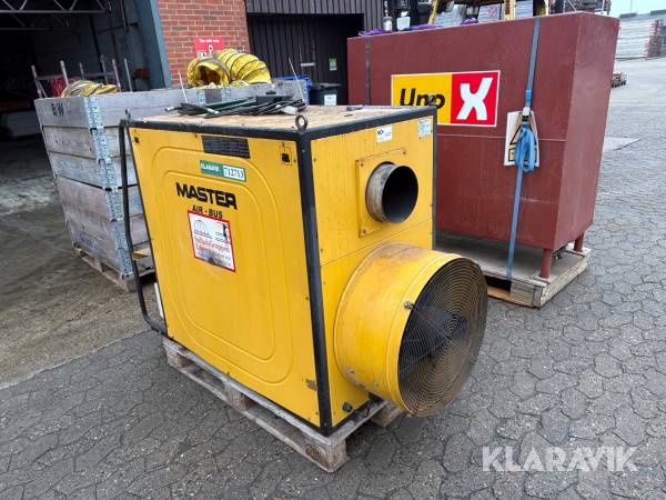 Varme kanon Master AUR-BUS BV 740 FS - til diesel inklusiv tank