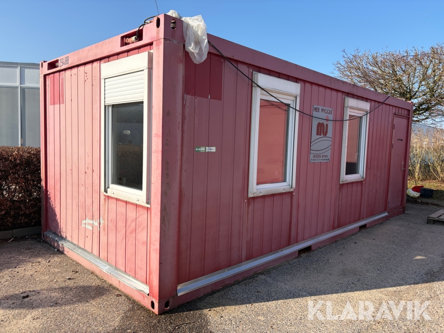 Personale modul Dansk Container supply 20 fod