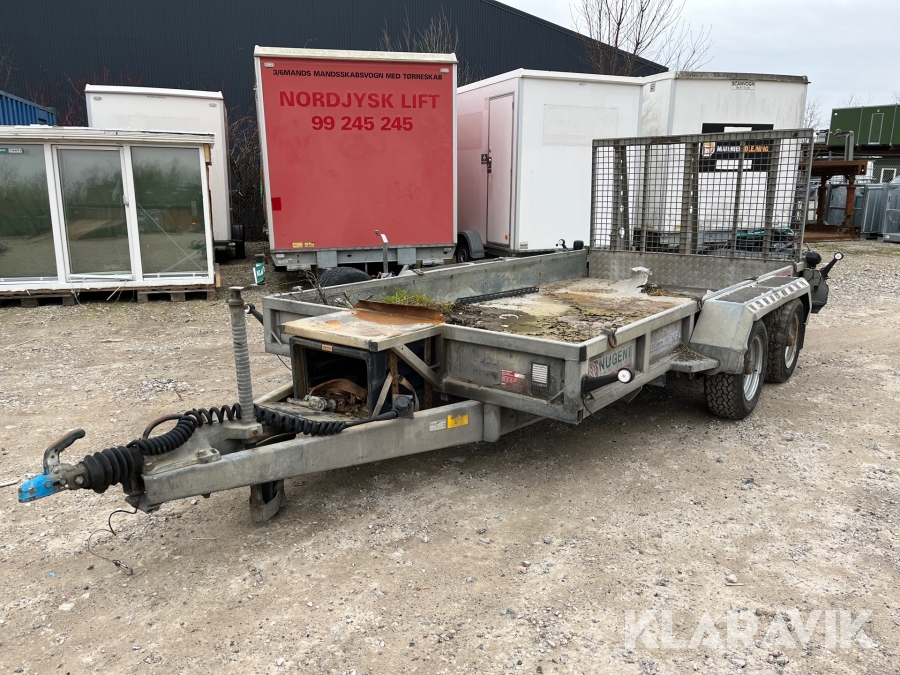 Maskintrailer Nugent 3500kg