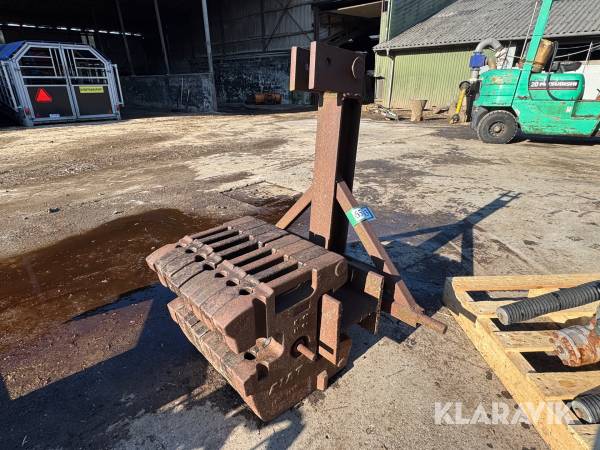 Vægtklods FIAT 320 kg i alt