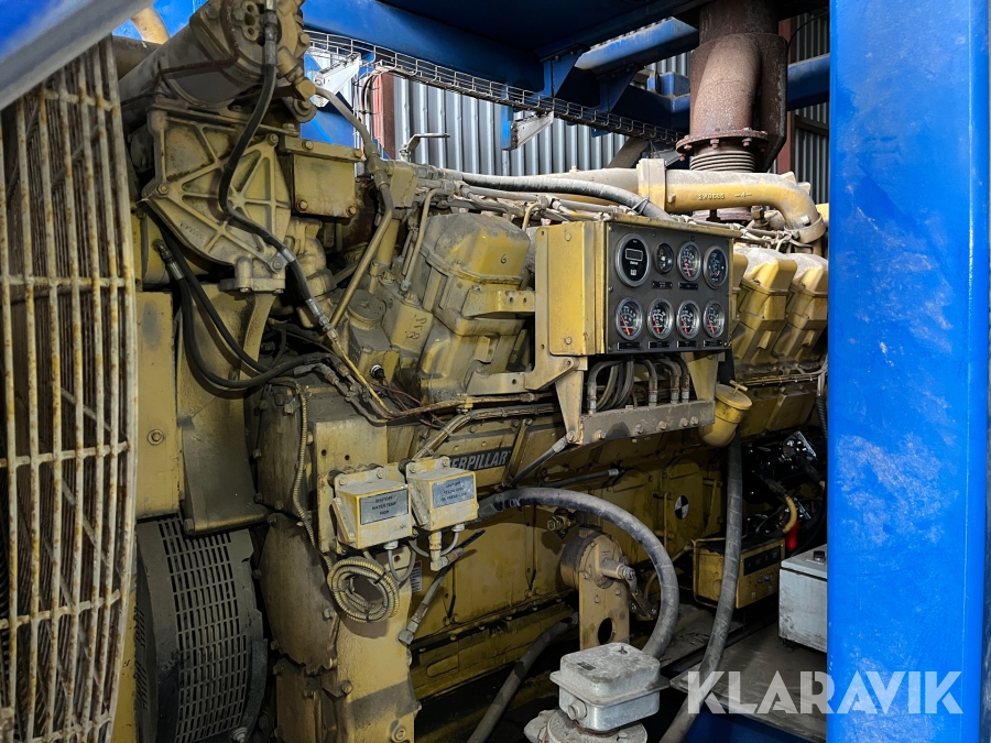 Industrimotor Caterpillar 3512 DI-TA V 12 cylinder 1280HK