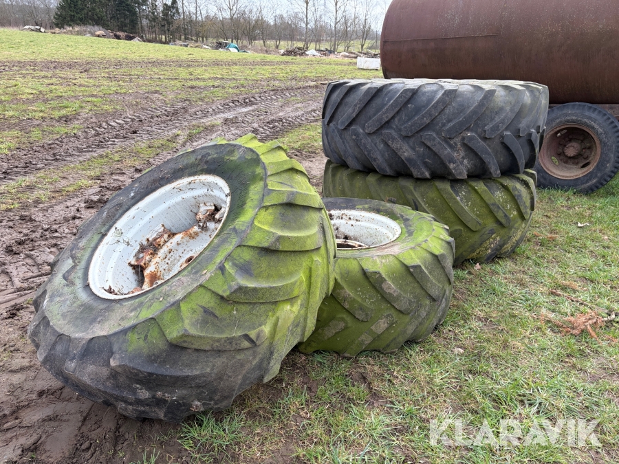 Traktordæk Michelin 4 styk