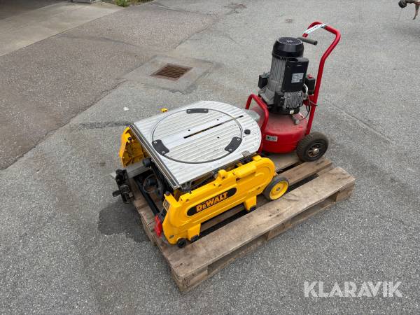 Skruekompressor/ Kombineret geringssav Dewalt/ Polaris D27107-XC / C240/24 2 styk