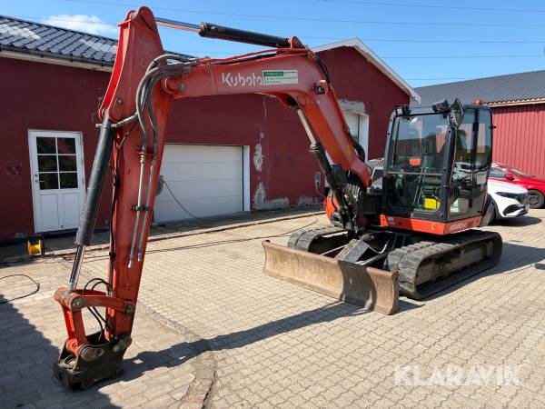 Gravemaskine Kubota KX080-4