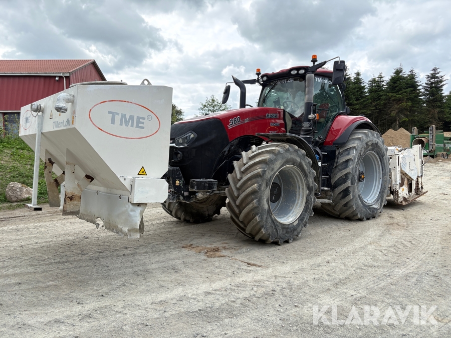 Traktor Case IH Magnum 380 med Wirtgen WS 250 
