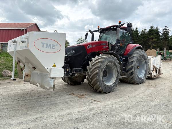 Traktor Case IH Magnum 380 med Wirtgen WS 250 