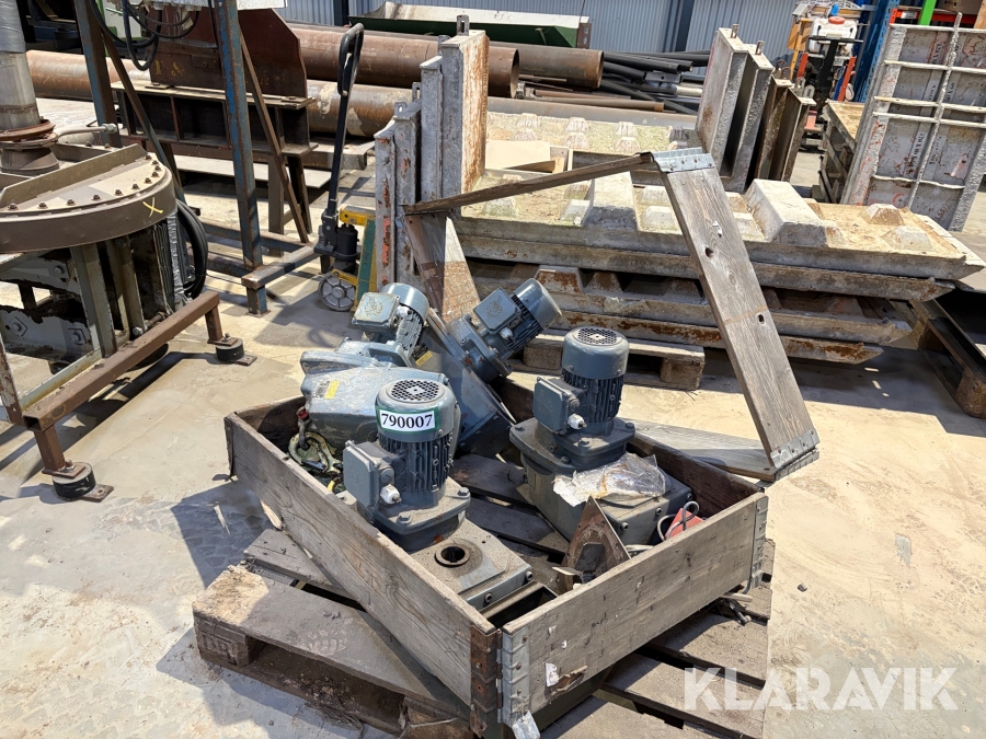 El motorer med gear 5 styk