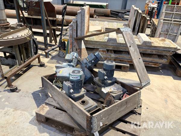 El motorer med gear 5 styk