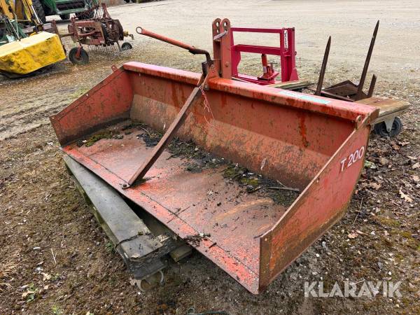Bagsluffe Fransgård T-200