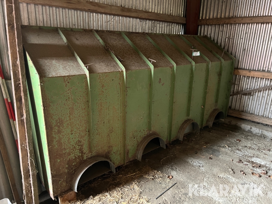 Korntørring Lau Jørgensen Hovedkanal 4 stk. kanaler