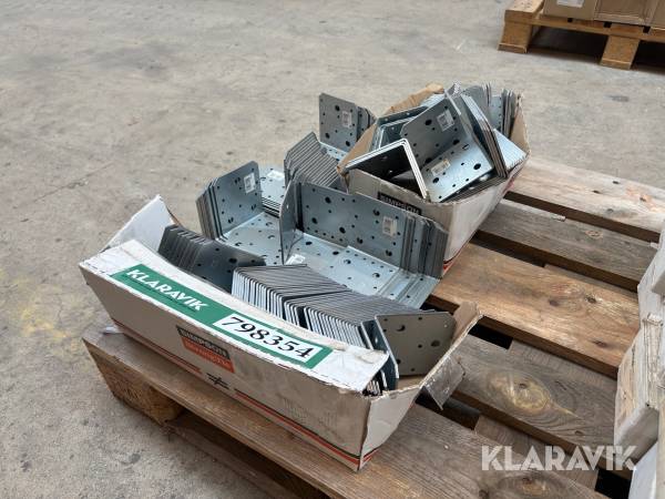 Vinkelbeslag Simpson Strong-Tie ca 250 styk galvaniserede