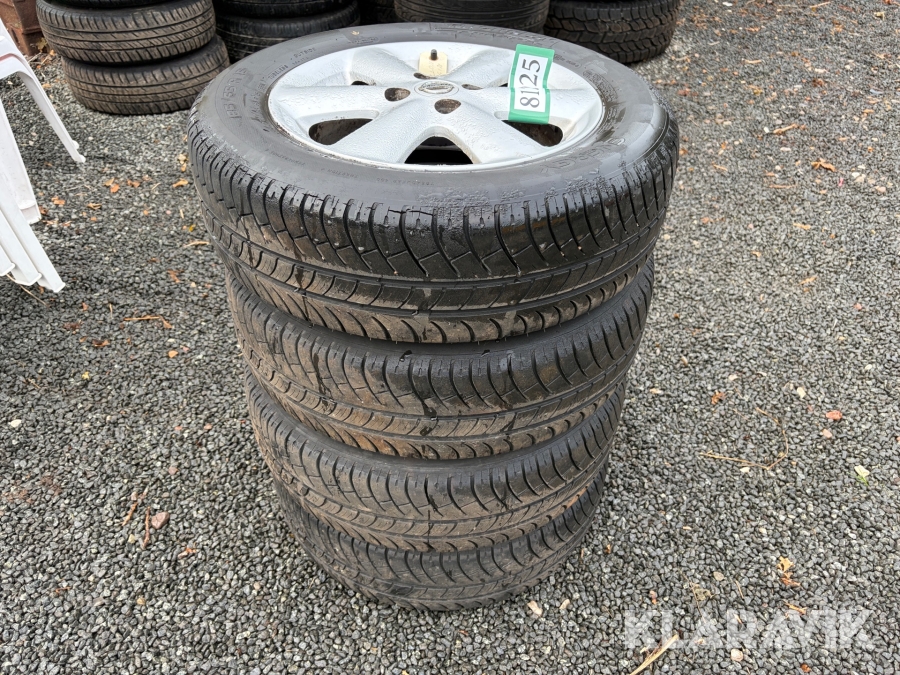 Dæk med fælge Michelin Energy - 4 styk