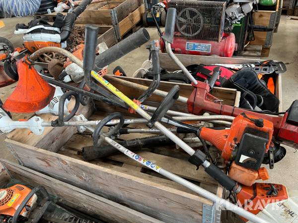 Blandet løvblæser og buskryddere Stihl, jonsered