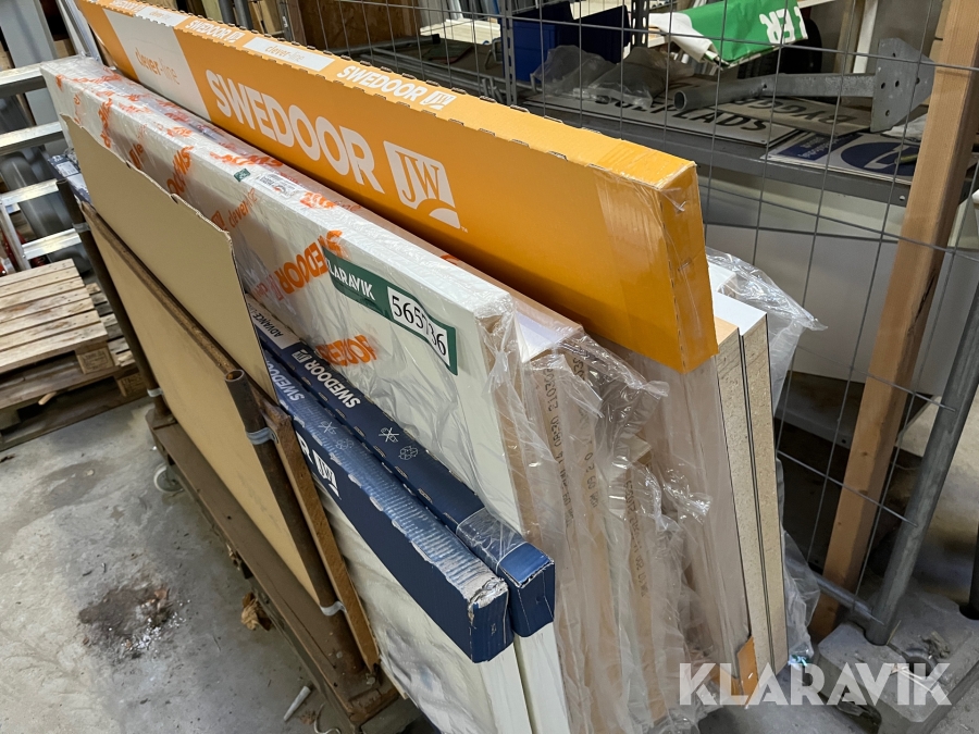 Diverse dørblad Swedoor 11stk.